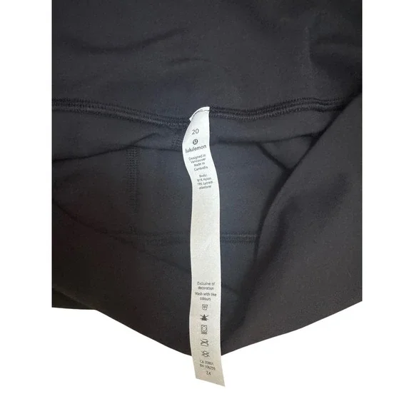 Lululemon Align HR Pant 25" Women's Size 20 Black High Rise Leggings NWT - Picture 4 of 5